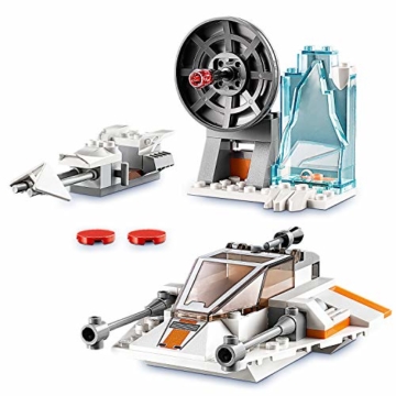 LEGO 75268 Star Wars Snowspeeder, Verteidigungsstation und Speeder-Bike, Spielset mit Starter-Stein für Vorschulkinder ab 4 Jahren - 3