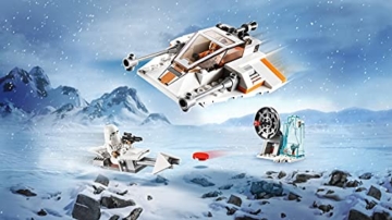 LEGO 75268 Star Wars Snowspeeder, Verteidigungsstation und Speeder-Bike, Spielset mit Starter-Stein für Vorschulkinder ab 4 Jahren - 4