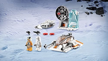 LEGO 75268 Star Wars Snowspeeder, Verteidigungsstation und Speeder-Bike, Spielset mit Starter-Stein für Vorschulkinder ab 4 Jahren - 5