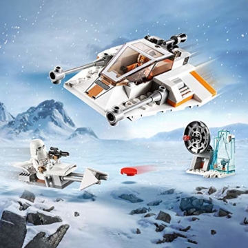LEGO 75268 Star Wars Snowspeeder, Verteidigungsstation und Speeder-Bike, Spielset mit Starter-Stein für Vorschulkinder ab 4 Jahren - 7