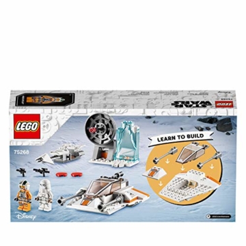 LEGO 75268 Star Wars Snowspeeder, Verteidigungsstation und Speeder-Bike, Spielset mit Starter-Stein für Vorschulkinder ab 4 Jahren - 8