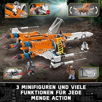LEGO 75273 Star Wars Poe Damerons X-Wing Starfighter Bauset, Serie Der Aufstieg Skywalkers - 5