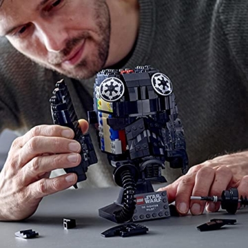 LEGO 75274 Star Wars TIE Fighter Pilot™ Helm . - 7