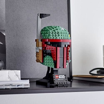 LEGO 75277 Star Wars Boba Fett Helm, Schaustück, Bauset zum Sammeln für Erwachsene, Geschenksidee für erfahrene Baumeister - 4