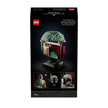 LEGO 75277 Star Wars Boba Fett Helm, Schaustück, Bauset zum Sammeln für Erwachsene, Geschenksidee für erfahrene Baumeister - 7