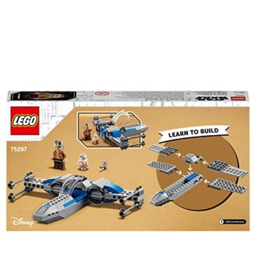 LEGO 75297 Star Wars Resistance X-Wing Starfighter Kleinkinder Spielzeug ab 4 Jahren mit Poe Dameron Minifigur und Droidenfigur BB-8 - 8