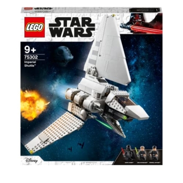 LEGO 75302 Star Wars Imperial Shuttle Bauset mit Luke Skywalker mit Lichtschwert und Darth Vader Minifiguren - 7
