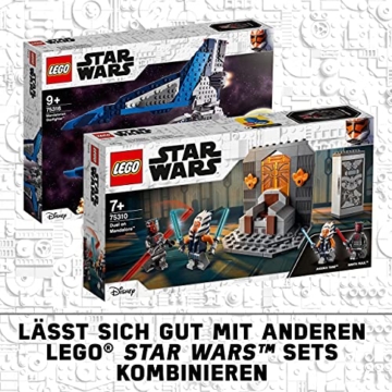 LEGO 75310 Star Wars Duell Auf Mandalore, Bauset Für Jungen Und Mädchen Ab 7 Jahren Mit Darth Maul Und Lichtschwertern - 6