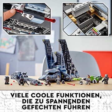 LEGO 75314 Star Wars Angriffsshuttle aus The Bad Batch, Bauset für Kinder ab 9 Jahren mit 5 Klon-Minifiguren und Gonk-Droiden - 3