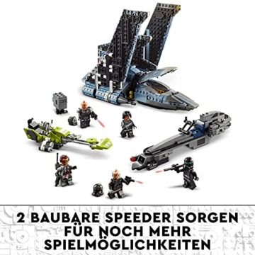 LEGO 75314 Star Wars Angriffsshuttle aus The Bad Batch, Bauset für Kinder ab 9 Jahren mit 5 Klon-Minifiguren und Gonk-Droiden - 6