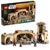LEGO 75326 Star Wars Boba Fetts Thronsaal Spielzeug zum Bauen mit Palasts von Jabba und 7 Minifiguren
