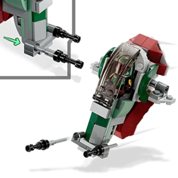 LEGO 75344 Star Wars Boba Fetts Starship – Microfighter Set