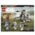 LEGO 75345 Star Wars 501st Clone Troopers Battle Pack Set mit Fahrzeugen und 4 Figuren, baubares Spielzeug mit AV-7 Anti-Fahrzeug-Kanone und federbelastetem Shooter