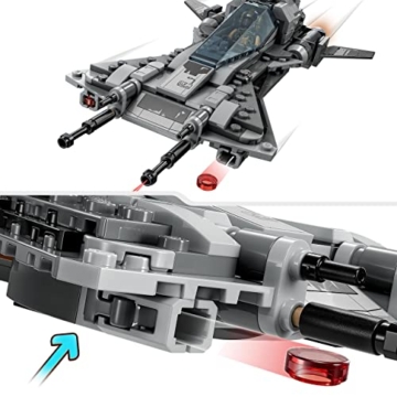 LEGO 75346 Star Wars Snubfighter der Piraten Set, The Mandalorian Staffel 3 Spielzeug zum Bauen mit Starfighter Modell, Pilot und Vane Minifiguren, Sammelstück Geschenk für Kinder - 5