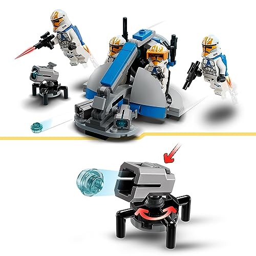 LEGO 75359 Star Wars Ahsokas Clone Trooper der 332. Kompanie – Battle Pack, The Clone Wars Spielzeug-Set mit Speeder-Fahrzeug inkl. Shootern und Minifiguren, kleine Geschenkidee für Kinder ab 6 Jahren - 3