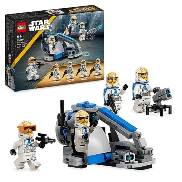 LEGO 75359 Star Wars Ahsokas Clone Trooper der 332. Kompanie – Battle Pack, The Clone Wars Spielzeug-Set mit Speeder-Fahrzeug inkl. Shootern und Minifiguren, kleine Geschenkidee für Kinder ab 6 Jahren - 1