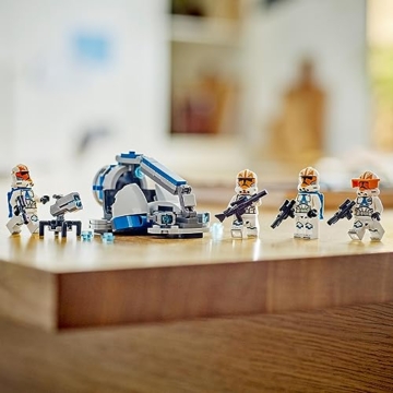 LEGO 75359 Star Wars Ahsokas Clone Trooper der 332. Kompanie – Battle Pack, The Clone Wars Spielzeug-Set mit Speeder-Fahrzeug inkl. Shootern und Minifiguren, kleine Geschenkidee für Kinder ab 6 Jahren - 5