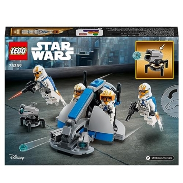 LEGO 75359 Star Wars Ahsokas Clone Trooper der 332. Kompanie – Battle Pack, The Clone Wars Spielzeug-Set mit Speeder-Fahrzeug inkl. Shootern und Minifiguren, kleine Geschenkidee für Kinder ab 6 Jahren - 8