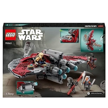 LEGO 75362 Star Wars Ahsoka Tanos T-6 Jedi Shuttle Set Box