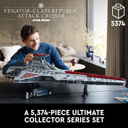 Lego 75367 Star Wars UCS Angriffskreuzer der Venator-Klasse Republik - 2