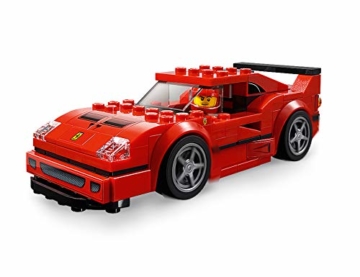 Lego 75890 Speed Champions Ferrari F40 Competizione, Bauset mit Rennfahrer-Minifigur, Fahrzeugspielzeuge für Kinder, Forza Horizon 4 Erweiterungsset - 3