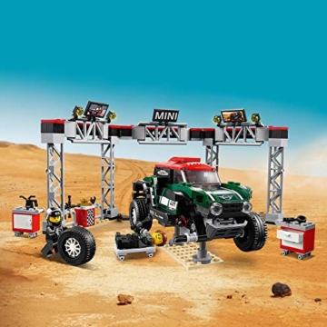 Lego 75894 Speed Champions Rallyeauto 1967 Mini Cooper S und Buggy 2018 Mini John Cooper Works, Automodelle zum Sammeln - 7