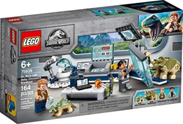 LEGO 75939 Jurassic World Dr. WUS Labor: Ausbruch der Baby-Dinosaurier, Spielzeug mit Owen-Minifigur - 1