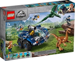 LEGO 75940 Jurassic World Ausbruch von Gallimimus und Pteranodon, Dinosaurier Spielzeug für Kinder ab 7 Jahren mit Figuren - 1