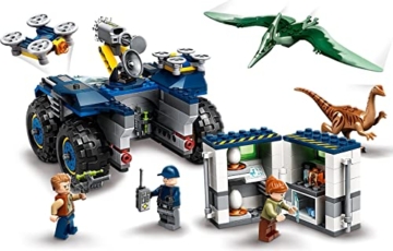 LEGO 75940 Jurassic World Ausbruch von Gallimimus und Pteranodon, Dinosaurier Spielzeug für Kinder ab 7 Jahren mit Figuren - 4