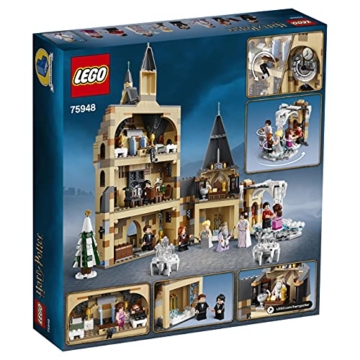 LEGO 75948 Harry Potter Hogwarts Uhrenturm Spielzeug kompatibel mit der Großen Halle und der Peitschenden Weide Sets - 17