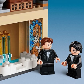 LEGO 75948 Harry Potter Hogwarts Uhrenturm Spielzeug kompatibel mit der Großen Halle und der Peitschenden Weide Sets - 3