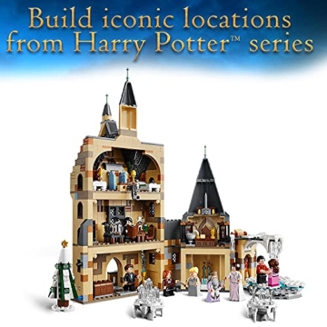 LEGO 75948 Harry Potter Hogwarts Uhrenturm Spielzeug kompatibel mit der Großen Halle und der Peitschenden Weide Sets - 10