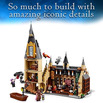 LEGO 75954 Harry Potter Die große Halle von Hogwarts, Geschenksidee für Zauberwelt-Fans, Bauset für Kinder - 10
