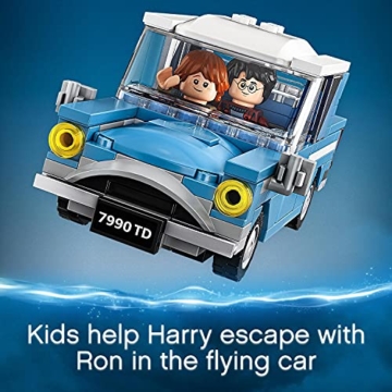 LEGO 75968 Harry Potter Ligusterweg 4, Spielzeug-Haus mit Ford Anglia sowie Minifiguren von Dobby und Familie Dursley - 12
