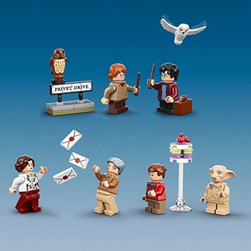 LEGO 75968 Harry Potter Ligusterweg 4, Spielzeug-Haus mit Ford Anglia sowie Minifiguren von Dobby und Familie Dursley - 4
