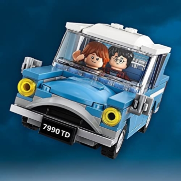 LEGO 75968 Harry Potter Ligusterweg 4, Spielzeug-Haus mit Ford Anglia sowie Minifiguren von Dobby und Familie Dursley - 5