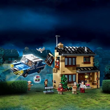 LEGO 75968 Harry Potter Ligusterweg 4, Spielzeug-Haus mit Ford Anglia sowie Minifiguren von Dobby und Familie Dursley - 7
