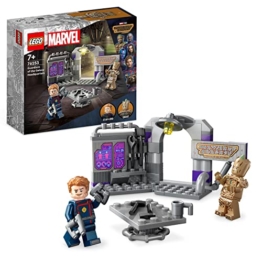 LEGO 76253 Marvel Hauptquartier der Guardians of The Galaxy Volume 3 Film-Set, BAU-Spielzeug, Geschenk-Idee für Kinder ab 7 Jahren mit Groot und Star-Lord Minifiguren - 1