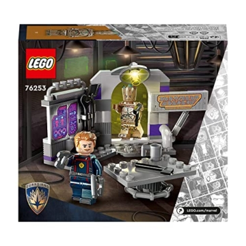 LEGO 76253 Marvel Hauptquartier der Guardians of The Galaxy Volume 3 Film-Set, BAU-Spielzeug, Geschenk-Idee für Kinder ab 7 Jahren mit Groot und Star-Lord Minifiguren - 9
