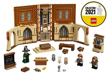 LEGO 76382 Harry Potter Hogwarts Moment: Verwandlungsunterricht Set, Spielzeugkoffer mit Minifiguren, Sammlerstück - 5