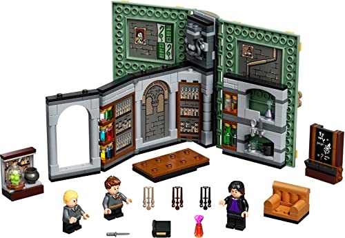 LEGO 76383 Harry Potter Hogwarts Moment: Zaubertrankunterricht Set, Spielzeugkoffer mit Minifiguren, Sammlerstück - 2