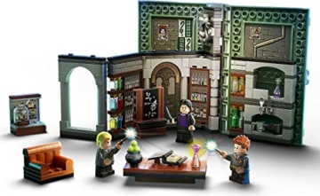 LEGO 76383 Harry Potter Hogwarts Moment: Zaubertrankunterricht Set, Spielzeugkoffer mit Minifiguren, Sammlerstück - 3