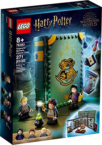 LEGO 76383 Harry Potter Hogwarts Moment: Zaubertrankunterricht Set, Spielzeugkoffer mit Minifiguren, Sammlerstück - 1