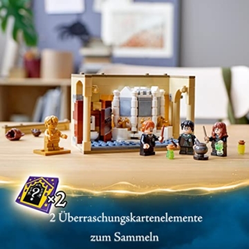 LEGO 76386 Harry Potter Hogwarts: Misslungener Vielsaft-Trank Set zum 20. Jubiläum mit Harry als goldene Minifigur, Fanartikel - 7