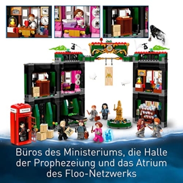 LEGO 76403 Harry Potter Zaubereiministerium modulares Set