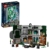 LEGO 76410 Harry Potter Hausbanner Slytherin Set, Hogwarts-Wappen und Gemeinschaftsraum-Spielzeug, 2in1-Reisespielzeug und Wand-Deko, Sammel-Set mit Draco Malfoy-Minifigur, 9-99 Jahren - 1