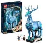 LEGO 76414 Harry Potter Expecto Patronum, 2 in 1 Hirsch und Wolf Figur, 2-in-1 Figuren-Set, Spielzeug zum Sammeln, Bauen und als Dekoration, Geschenk und Zubehör für Teens, Männer und Frauen - 1