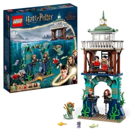 LEGO 76420 Harry Potter Trimagisches Turnier: Der Schwarze See, Feuerkelch Spielzeug für Kinder, Jungen & Mädchen ab 8 Jahren mit Boot-Spielzeug und 5 Minifiguren - 1