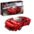 LEGO 76895 Speed Champions Ferrari F8 Tributo Rennwagenspielzeug mit Rennfahrer Minifigur, Rennwagen Bauset - 1