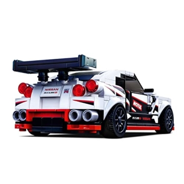 LEGO 76896 Speed Champions Nissan GT-R NISMO Rennwagenspielzeug mit Rennfahrer Minifigur, Rennfahrzeuge Bausets - 3